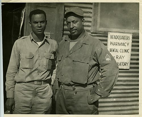 Dr. Richard T. Turfley and George T. Dorsey in Korea