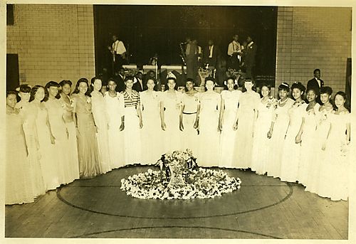 Women at event