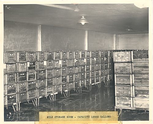 Milk Storage Room – Capacity 12000 Gallons