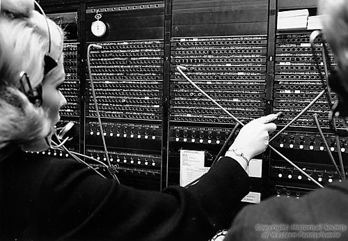 Telephone Switchboard at H.J. Heinz Company Main Plant