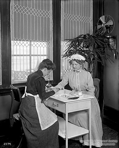 Manicurist at Work