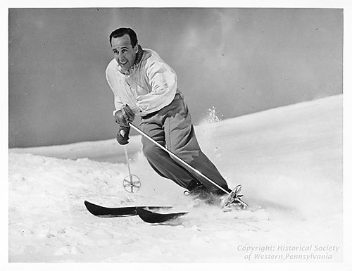 H.J. Heinz II Skiing at Sun Valley