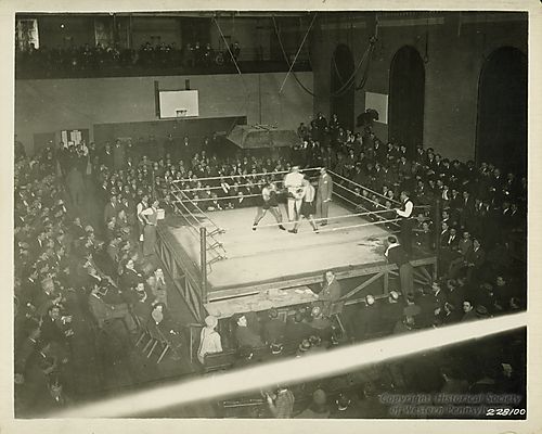 Boxing Match at Irene Kaufmann Settlement