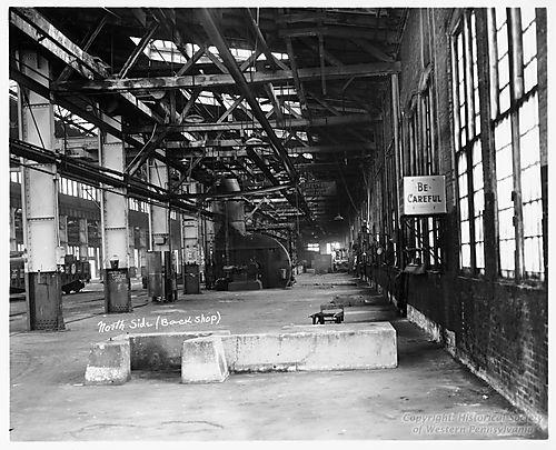 Baltimore &amp; Ohio Railroad Repair Shop - North Side Backshop