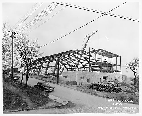 University of Pittsburgh Fitzgerald Field House under Construction
