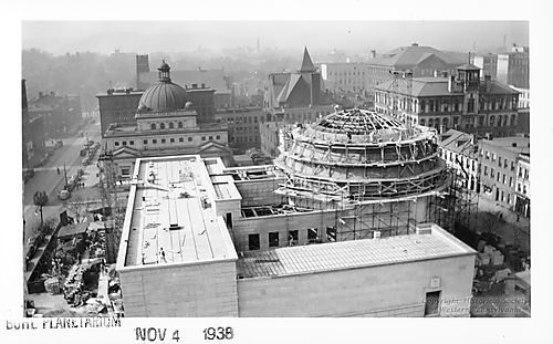 Buhl Planetarium under Construction