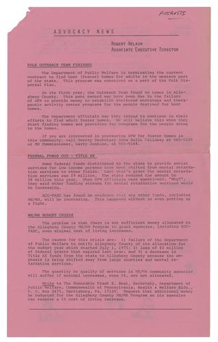 ACC-PARC Allegheny Accents Newsletter