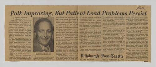 "Polk Improving, but Patient Load Problems Persist" Article