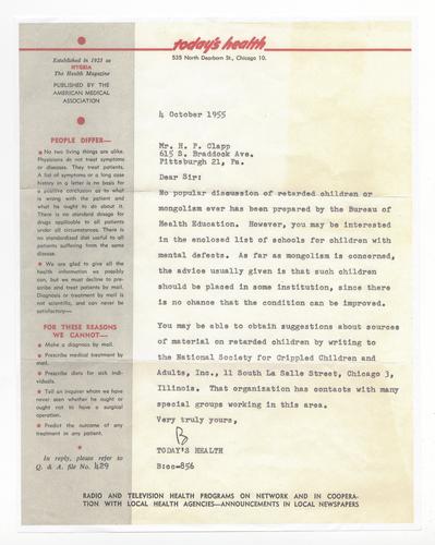 Today's Health Letter