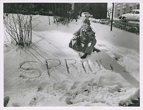 Looking forward to spring