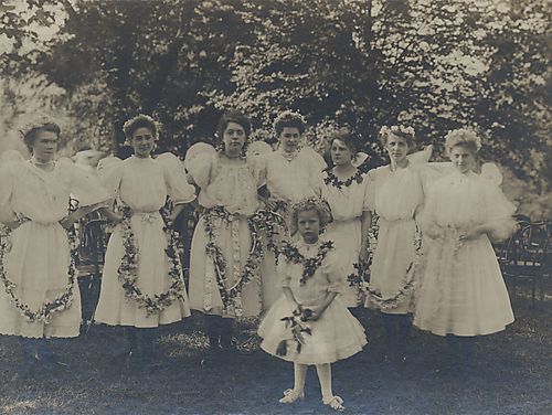 May Queen's court