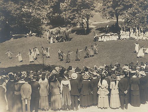 May Day dances on the green