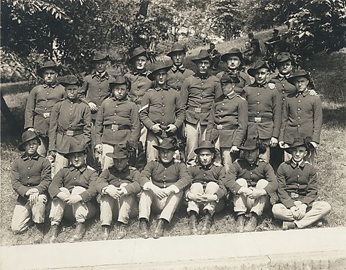 "Italian" WWI soldiers, fiftieth anniversary pageant