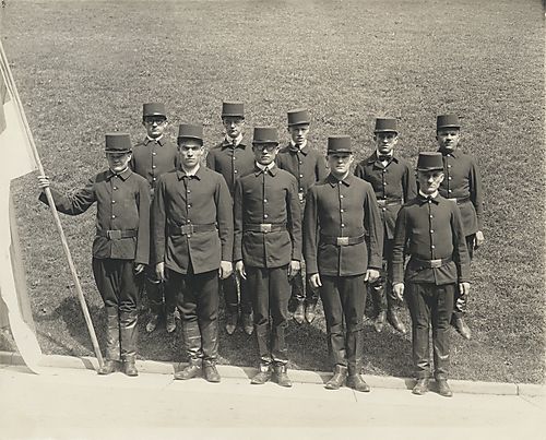 "Serbian" WWI soldiers, fiftieth anniversary pageant