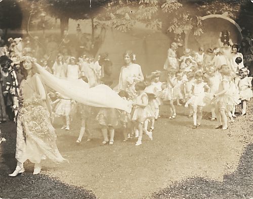 Procession with child attendants 