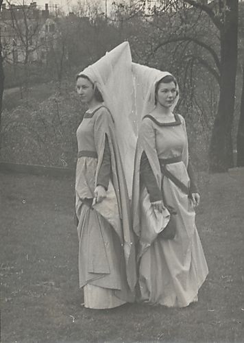 Students in hennins