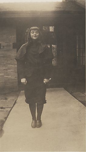Snapshot of Barbara Nevius in her May Day costume