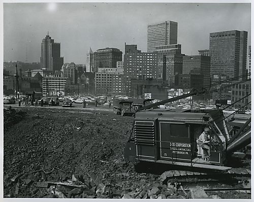 Digging with bulldozer (2)