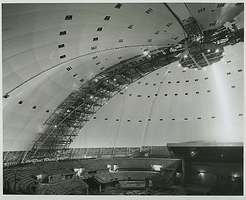 Civic Arena dome with the lights on (3) 