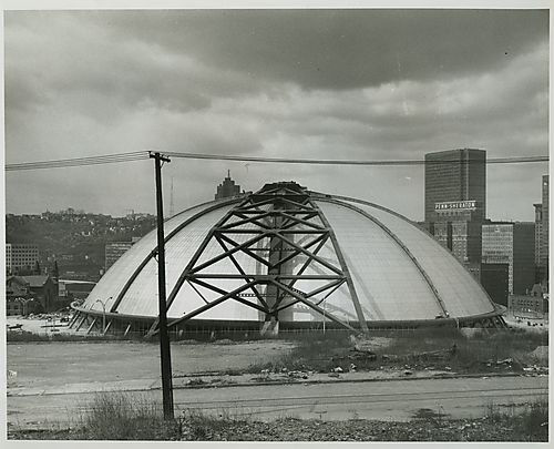 Image of Civic Arena facing east