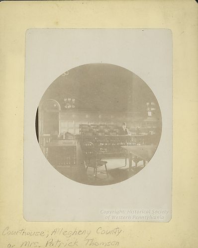Courtroom in the Allegheny County Courthouse