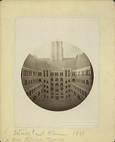 Interior Courtyard of the Courthouse