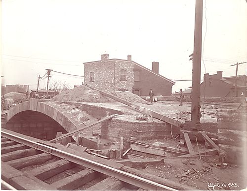 View from RR tracks opposite side as Image 2