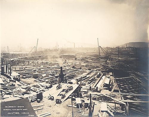 Allegheny Shops-General View South West