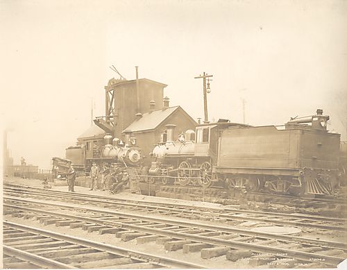 Allegheny Shops-Coaling Machine by Ash Pit