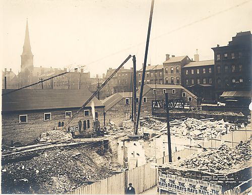 Federal St. Station-Site of New Pass. Bldg