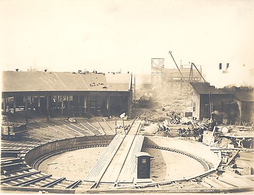 Turntable Pit and New Coaling Machine