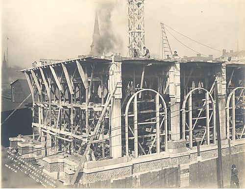 Federal Street Station-View from Federal St Bridge