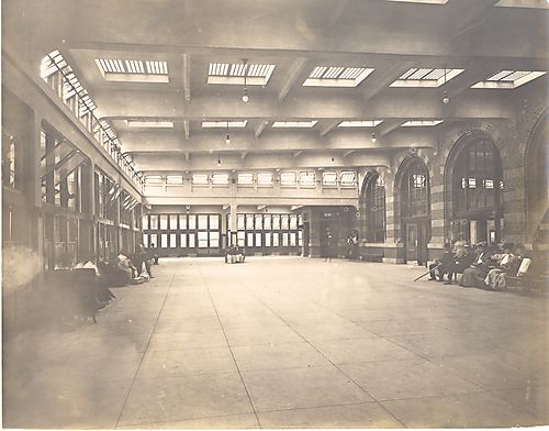 Interior of Federal Street Station 6