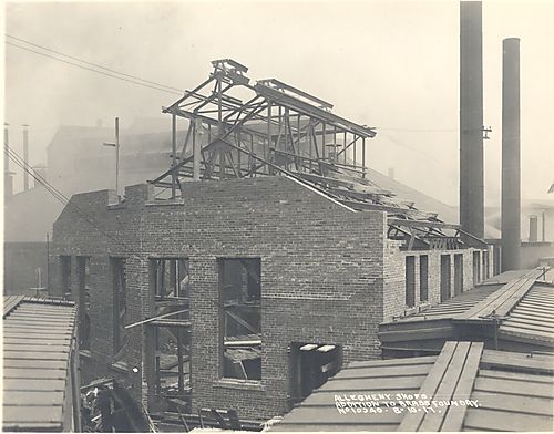 Allegheny Shops-Addition to Brass Foundry