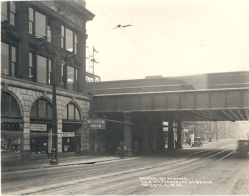 Federal St. Station-V.S.E. Federal St. at Bridge