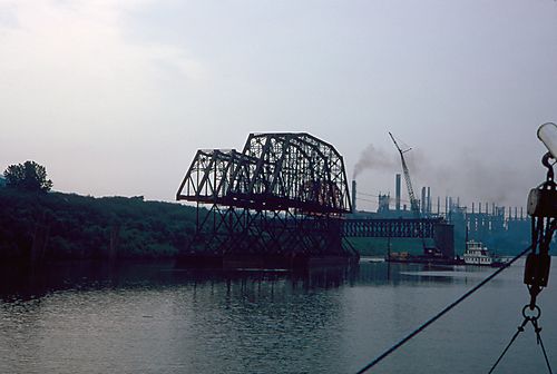 Putting New Spans Into Homestead Bridge I