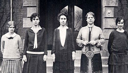 Mary Scott Skinker Yearbook Photograph