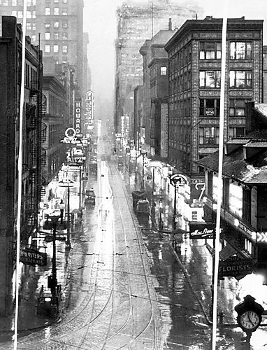 Corner of Liberty and Fifth Avenues 11:25 AM