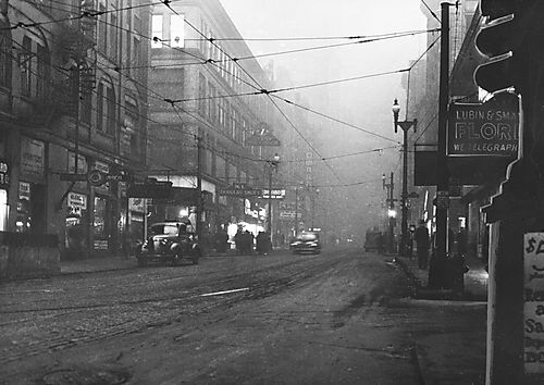 Corner of Liberty and Fifth Avenues