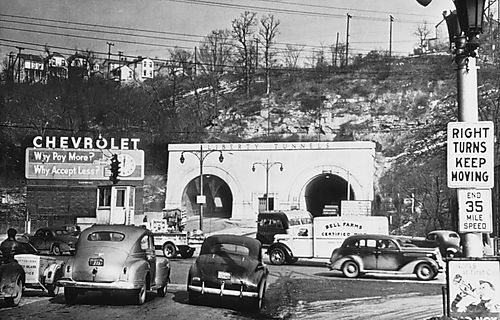 South End of the Liberty Tunnels