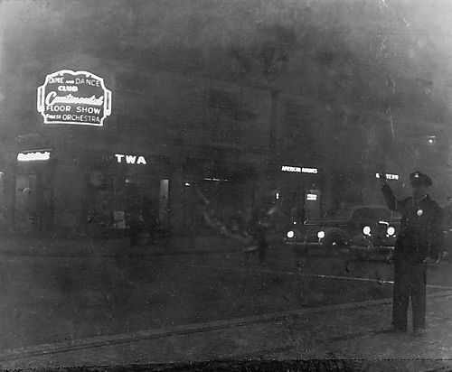 Saint Louis City Street before Smoke Ordinance