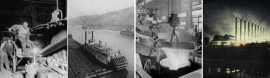 Steel Process Lantern Slide Collection
