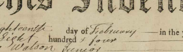 Hugh Henry Brackenridge and Andrew Watson Papers