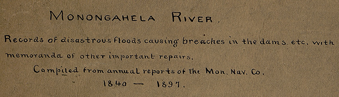 Monongahela Navigation Company Copybook