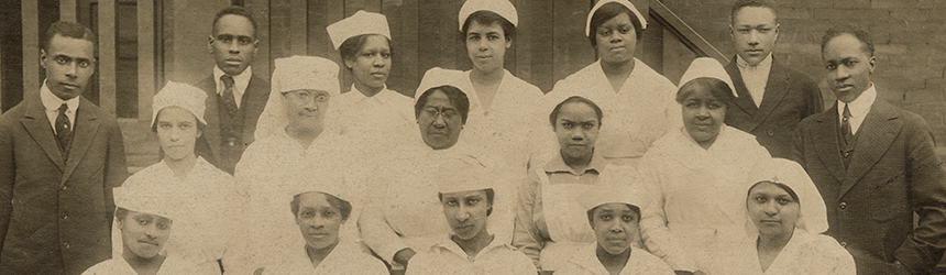 Emergency Influenza Hospital Nurses (Duquesne, Pa.) Photographs