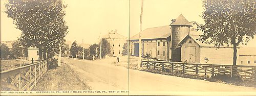 Lincoln Highway West of Greensburg