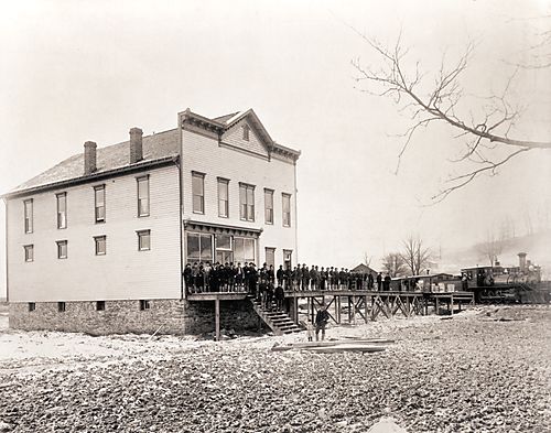 Company Store at Whitney, Pennsylvania